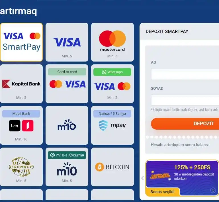 Mostbet Ödəniş Üsulları